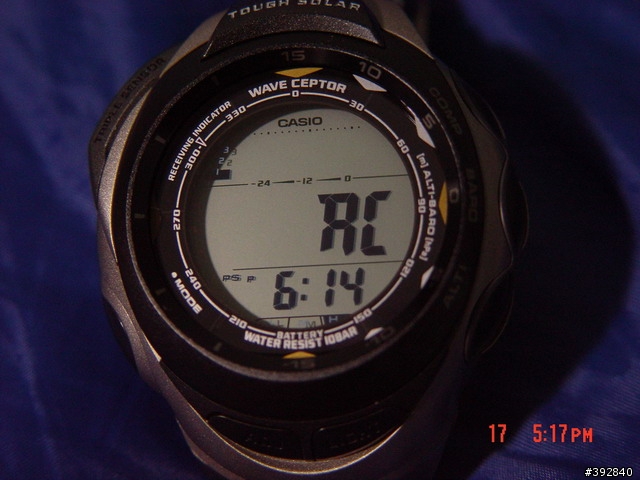 [分享]準時,是一種美德,在山上也一樣~ Casio PRW-1200TJ