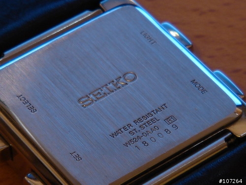 我也有SEIKO錶，不過這是電子錶…