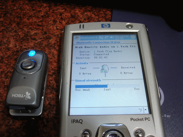[敗家分享] 敗手入 i-Tech CLIP RADIO 藍芽耳機 簡單報告