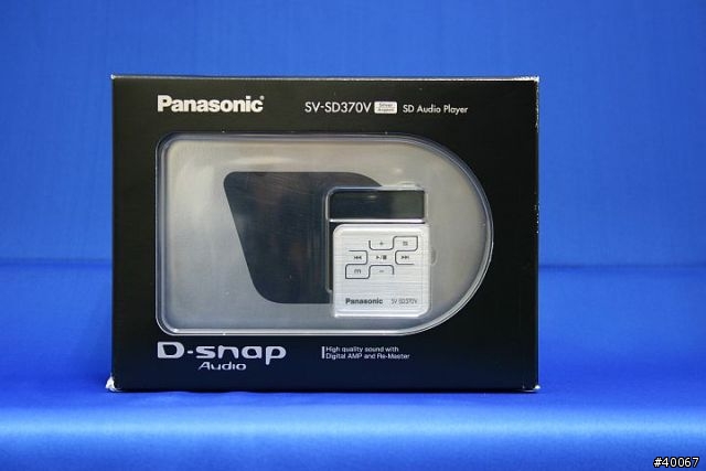 [分享] Panasonic SV-SD370V 隨身聽 硬體簡略介紹