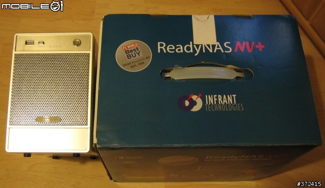 [分享] ReadyNAS NV+ 網路硬碟機