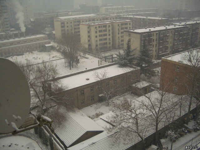 北京下雪了~