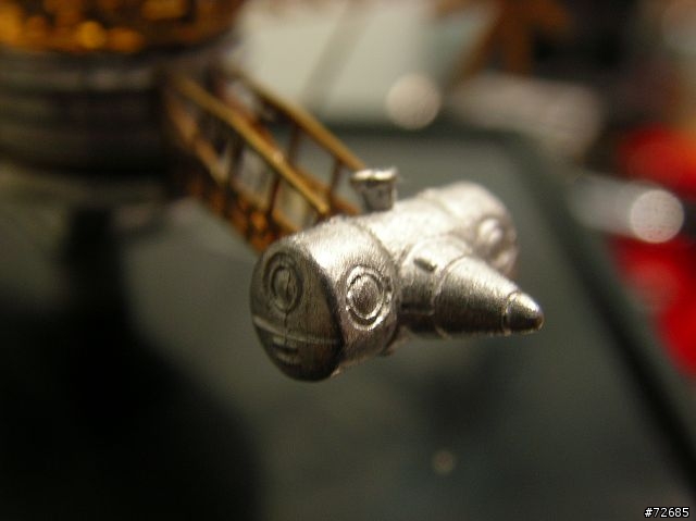 天空之城海盜金屬模型船 (圖多) Laputa Airship of Viking Tigermoth