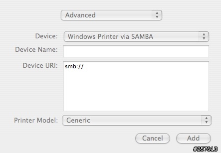 mac 取存printer on windows server 2003