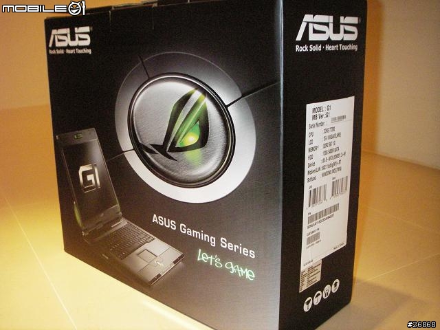 [分享]ASUS遊戲專用機種-G1火熱登場!