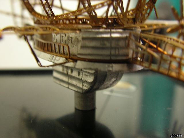 天空之城海盜金屬模型船 (圖多) Laputa Airship of Viking Tigermoth
