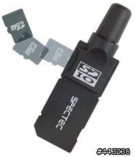 [逸品] Spectec推出兼具microSD插槽的SDIO GPS接收器
