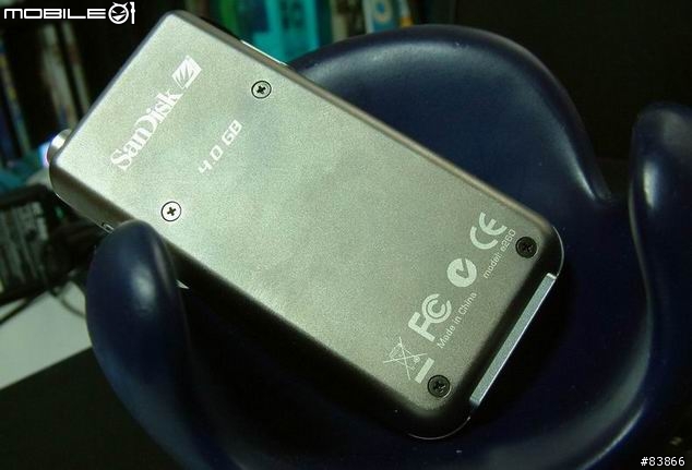 一抹幽藍~ Sandisk sansa e260