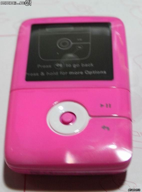 [分享] creative zen v plus pink limited edition 2G