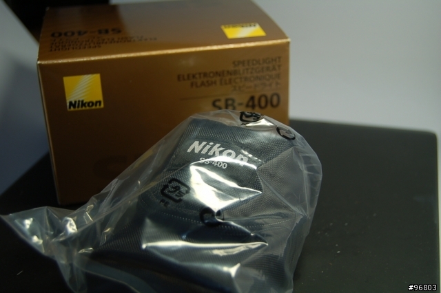 【Nikon SB-400】開箱照 重拍測試照