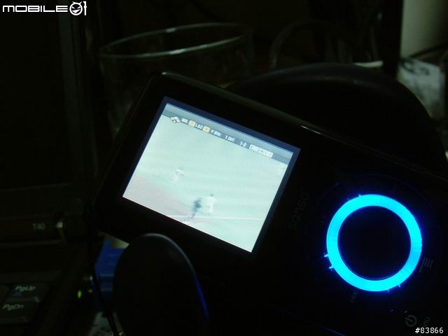 一抹幽藍~ Sandisk sansa e260
