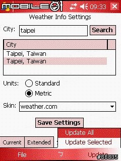 天氣WeatherInfo