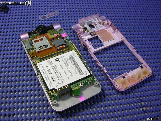 705SH粉紅   實機分解圖...