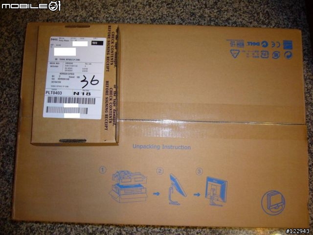 [開箱分享]Dell E228WFP遲來的聖誕禮物