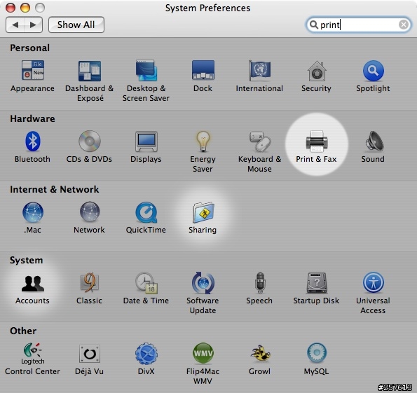 mac 取存printer on windows server 2003