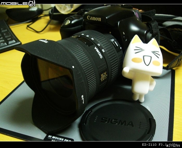 分享SIGMA 10-20mm F4-5.6超廣角鏡+我的佳能鏡家族
