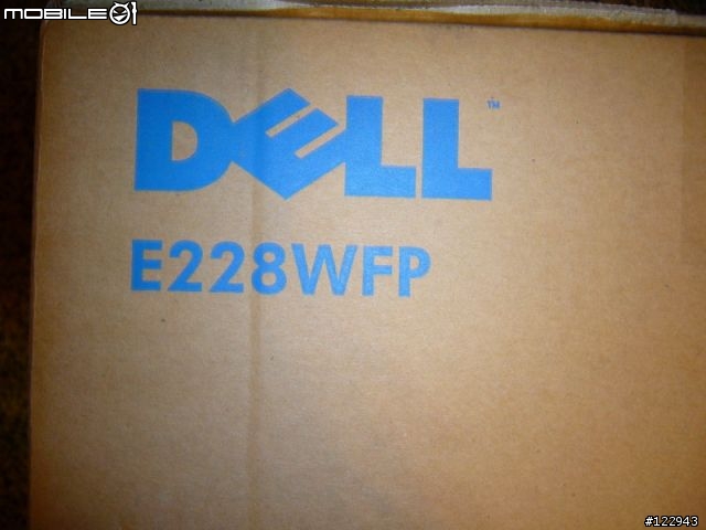 [開箱分享]Dell E228WFP遲來的聖誕禮物