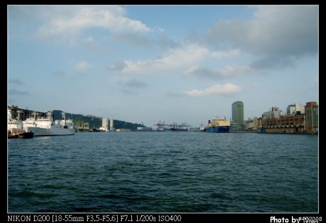 [分享] 新手 D200 第一次外拍  地點 : 基隆港