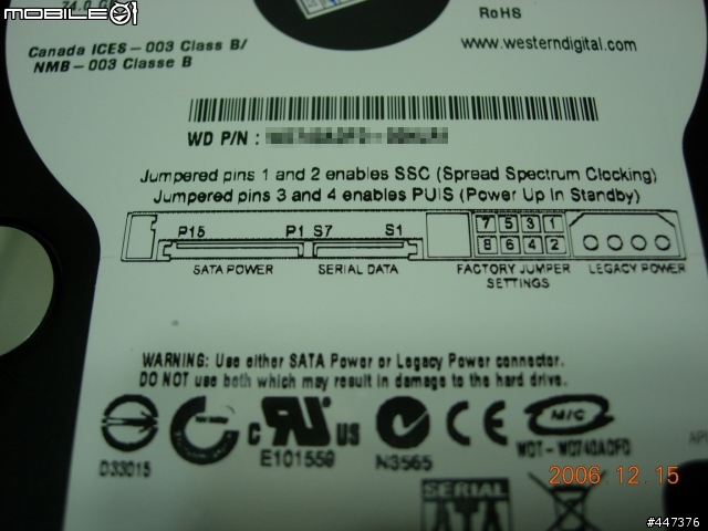 [分享] WD Raptor 740ADFD（萬轉暴龍）開箱照 + 不負責測試報告