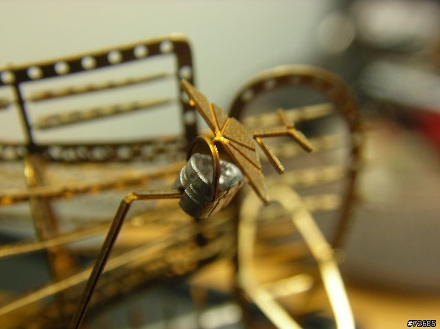 天空之城海盜金屬模型船 (圖多) Laputa Airship of Viking Tigermoth