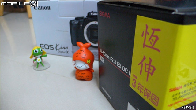 DSLR新手分享開箱喜悅(12/26新增照片)-Canon EOS Kiss X + Sigma 18-50 F2.8 Marco 入手