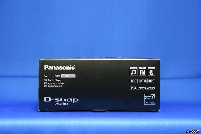 [分享] Panasonic SV-SD370V 隨身聽 硬體簡略介紹