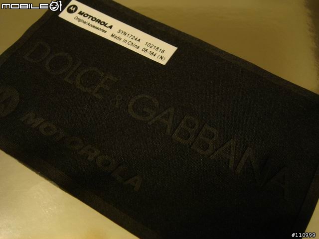 紫醉"金"迷~MORORAZA V3i DOLCE & GABBANA