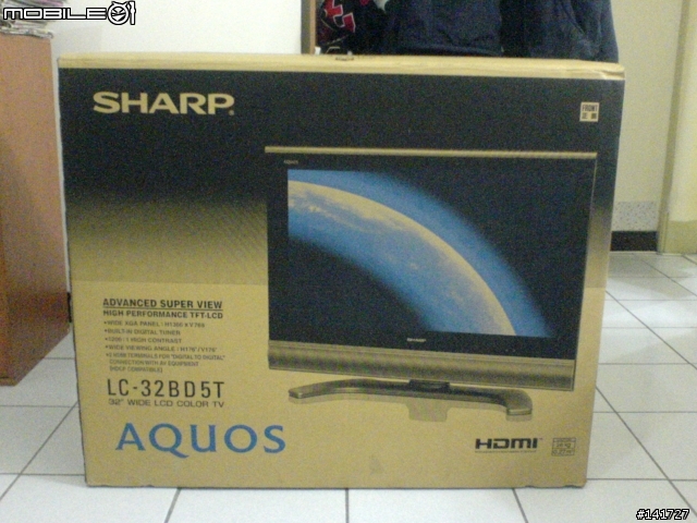 [開箱照]sharp LC-32BD5T