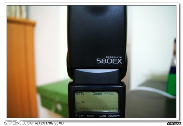 [開箱]偽開箱報告-小白IS和580EX