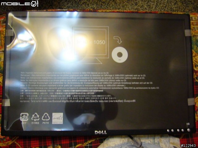 [開箱分享]Dell E228WFP遲來的聖誕禮物