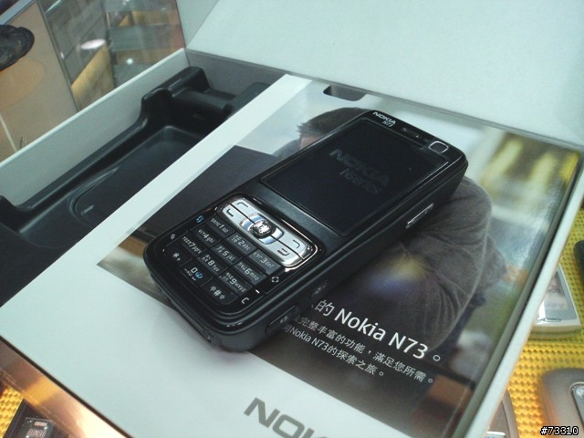 [不負責開盒寫真]  NOKIA N73 黑色網路加強版登場!!