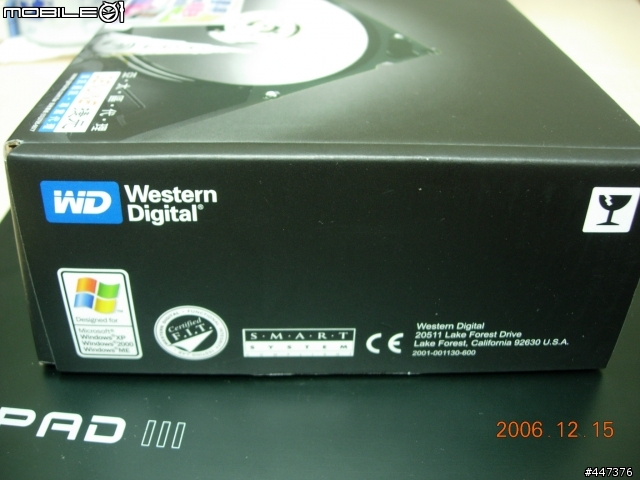 [分享] WD Raptor 740ADFD（萬轉暴龍）開箱照 + 不負責測試報告