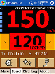 讓你的GPS變成車速抬頭顯示器