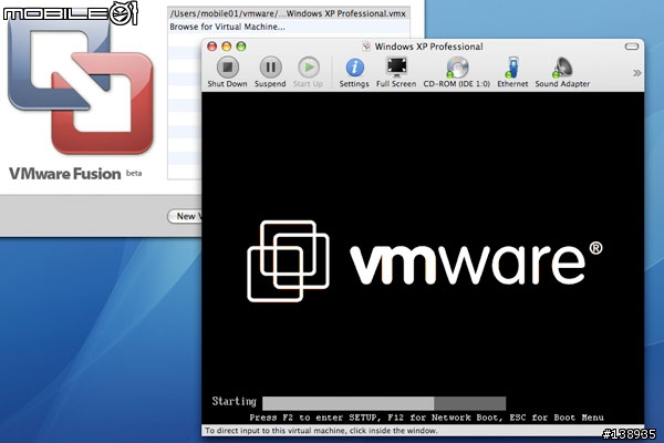 [分享]試試VMWare Fusion Beta吧!!
