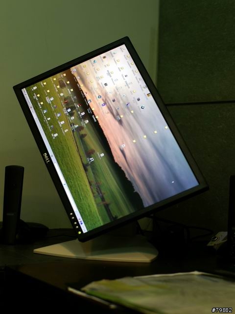 可旋轉傾斜升降之Dell E228分享,1/4日新增換貨使用心得,1/8新增DVI顯卡使用