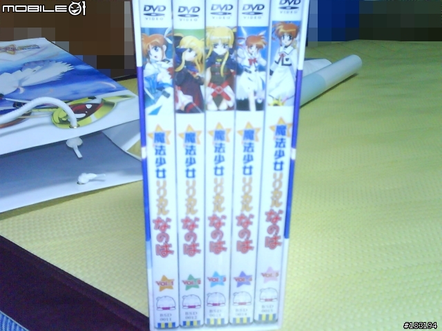 [分享]全台限量500套,魔法少女奈葉DVD含贈品