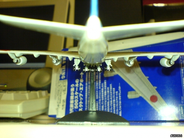 (也算是逸品)ANA日本航空--波音747-400客機 1:500