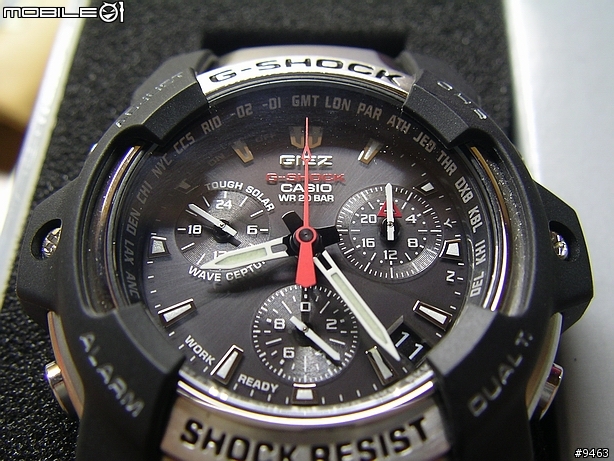 G-SHOCK 電波太陽能雙顯指針錶