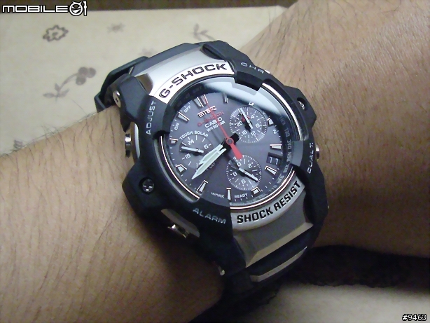 G-SHOCK 電波太陽能雙顯指針錶