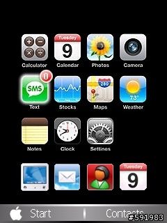 仿iPhone 英文Rom for HTC Tornado机型