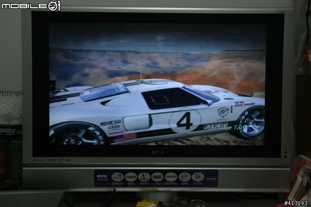 現在最熱的32" LCD BENQ VH-3243各種訊號畫面
