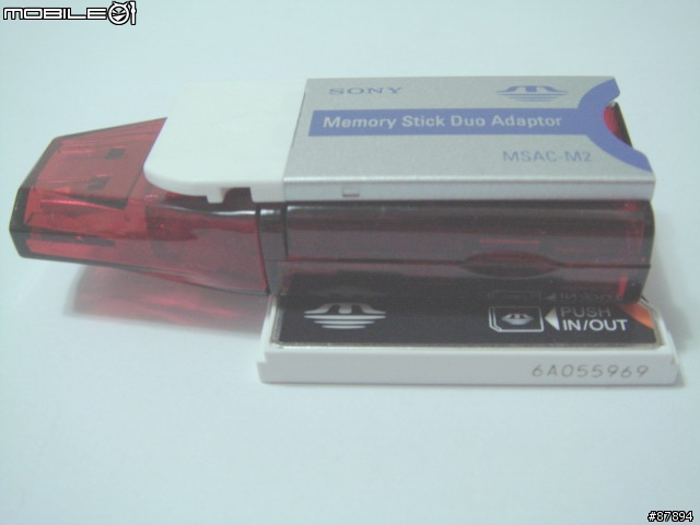 小玩意SONY AD-MSCF1 新到貨 (圖超多)vs MS DUO USB2.0 隨身變