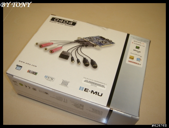 [開箱分享]mx5021與E-MU 0404的相遇(圖多)