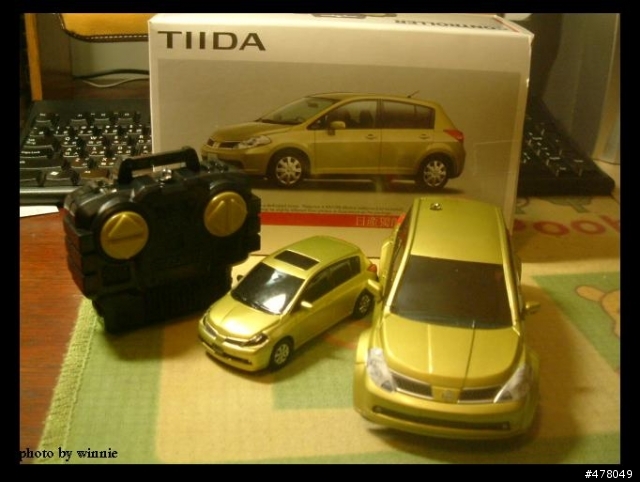 [分享]日產 TIIDA 紅外線遙控模型車