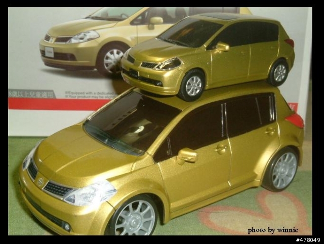 [分享]日產 TIIDA 紅外線遙控模型車