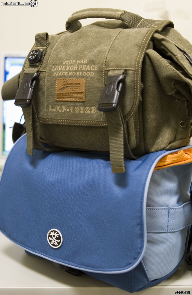 [分享] JENOVA TW-3100 換 Crumpler 6 Million Dollar Home 包包記