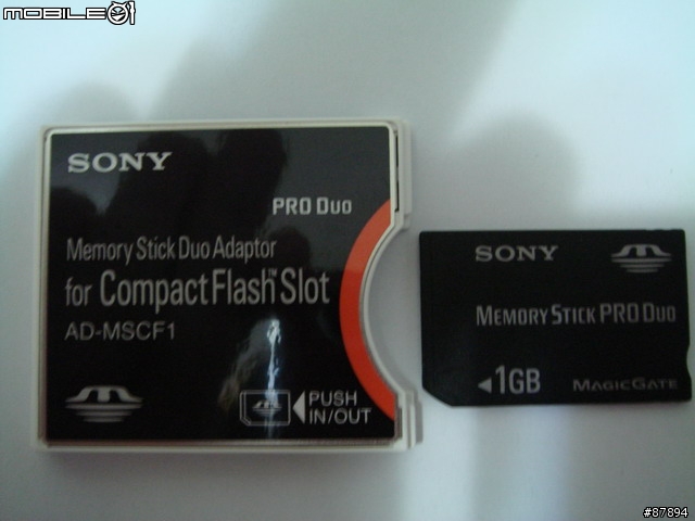 小玩意SONY AD-MSCF1 新到貨 (圖超多)vs MS DUO USB2.0 隨身變