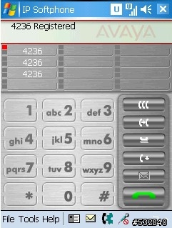 CHT 9000與AVAYA 總機 IP Softphone運作