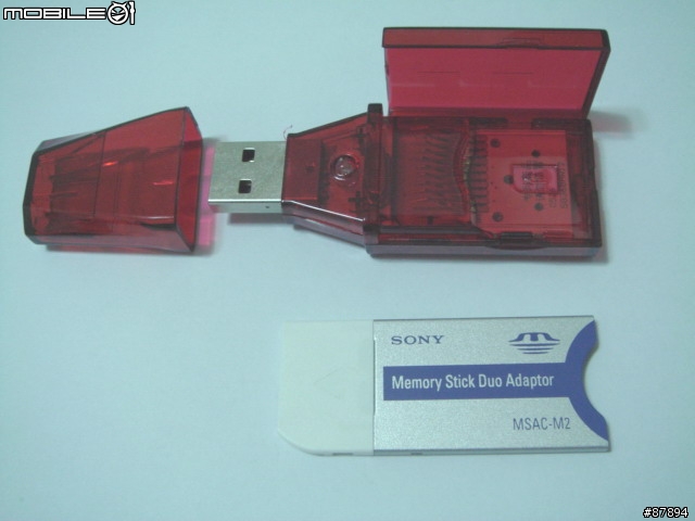小玩意SONY AD-MSCF1 新到貨 (圖超多)vs MS DUO USB2.0 隨身變