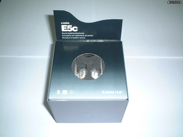 [開箱分享] 非客製旗艦耳道耳機 Shure E5C 與 Shure E500